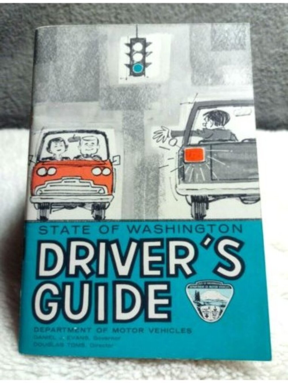 State Of Washington Drivers Guide Vintage 1980s Automobile Car Driving Softcover